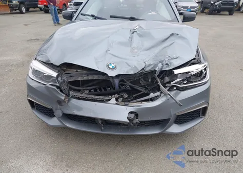 2019 BMW M550I xDrive z USA, uszkodzony, nr VIN WBAJB9C51KB287914